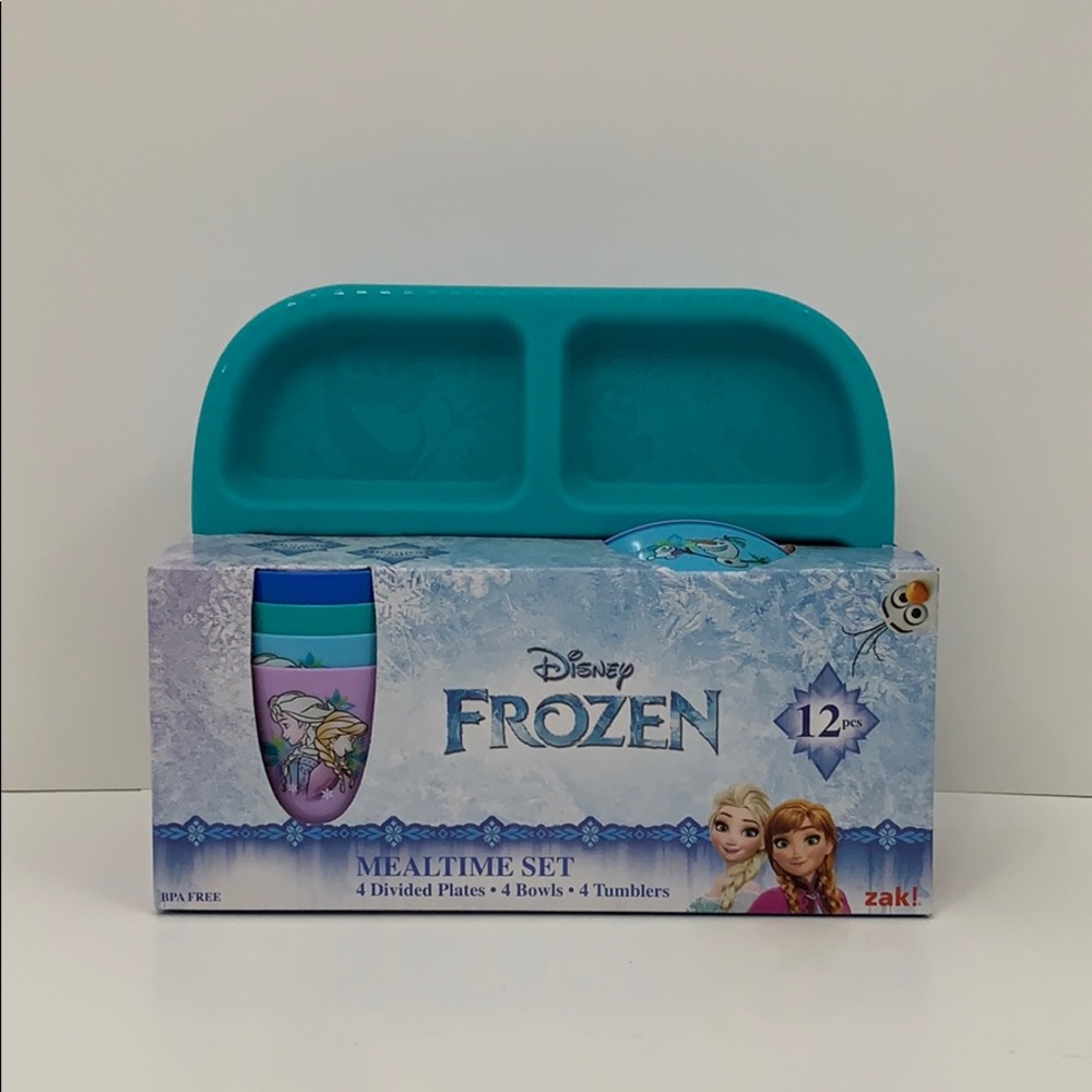 New, Disney, Frozen, Mealtime Set. 12pcs.